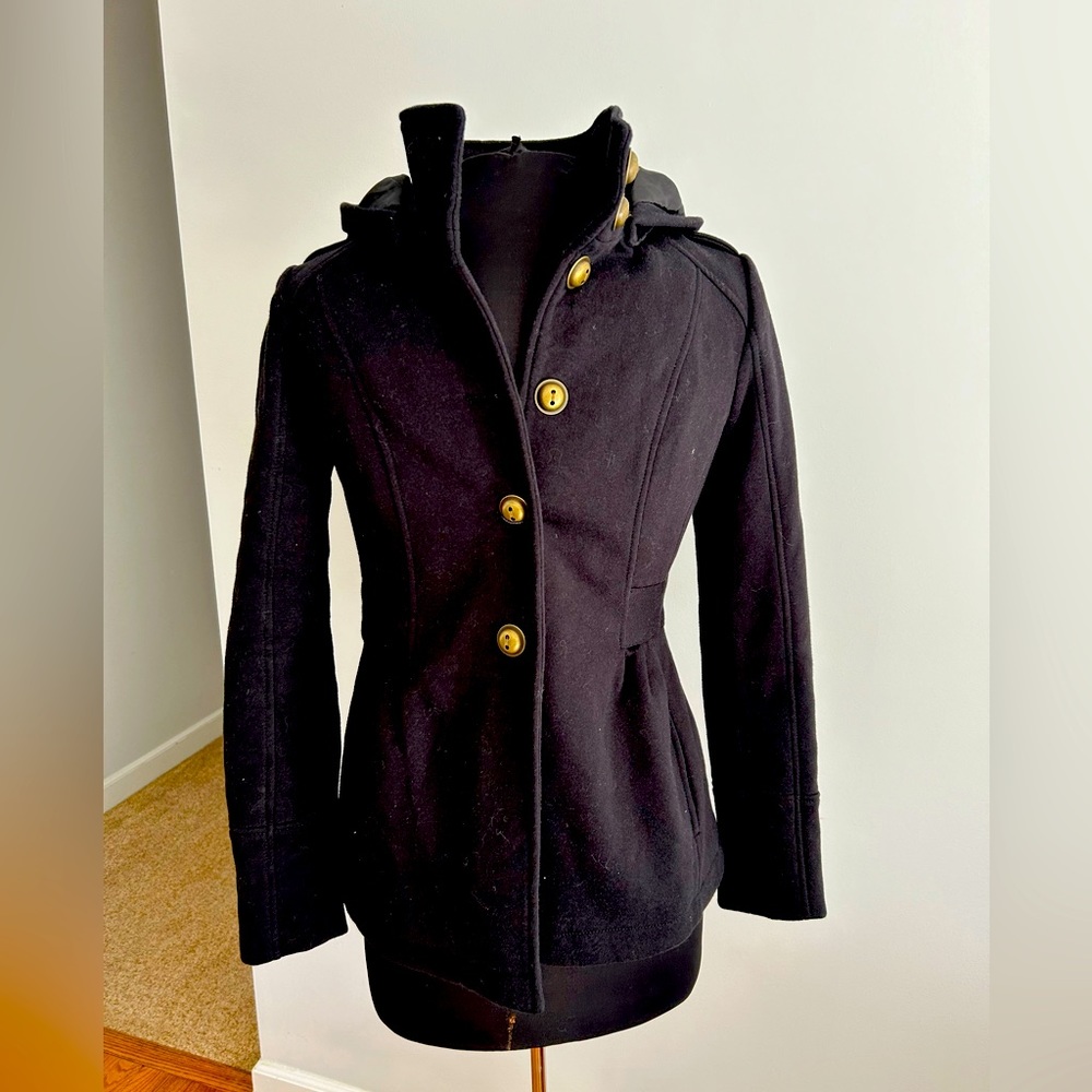 Pink Envelope Pea Coat